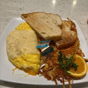 Three Cheese Omelet