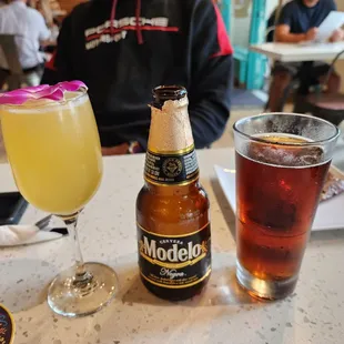 Delicious Mimosas and Modelo