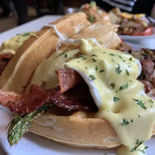 Waffle Benedict