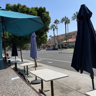 View from outdoor bar top. Nice and calm today last hour of closing. 9/7/21.