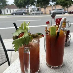 Bloody Mary with bacon