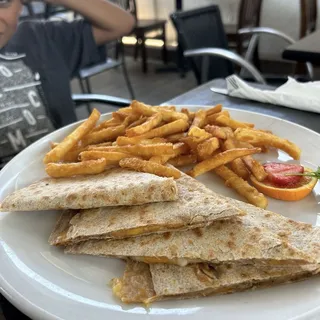 Kids Cheese Quesdailla