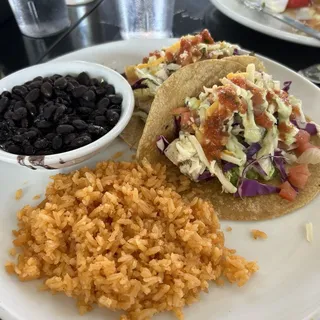 Mahi Fish Taco Combination