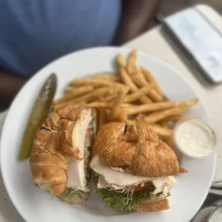 Turkey Croissant Sandwich