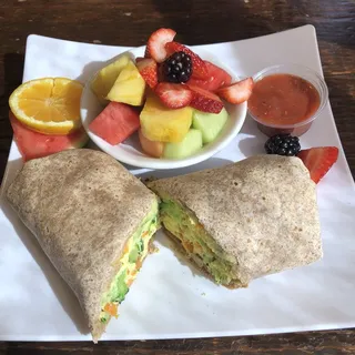 Veggie Egg Burrito