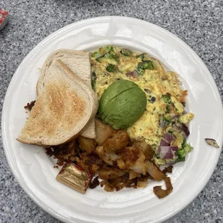 Veggie Rama Omelet