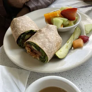 3. California Wrap -Lunch