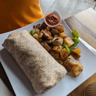 Breakfast burrito