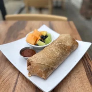 Authentic Mexican Burrito