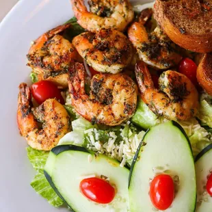 Shrimp Caesar Salad