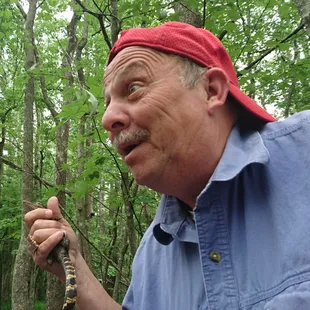 Rodney with a gator chick