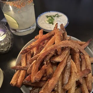 Fries with side of ranch!