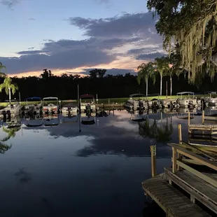 Restaurant overlooks the lagoon