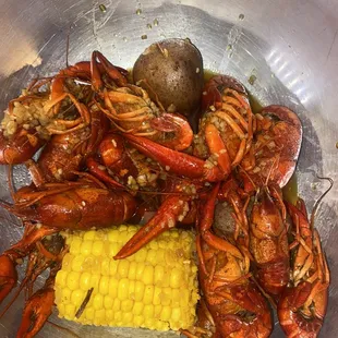 1 LB of crawfish