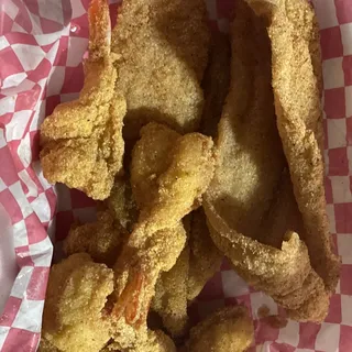 Fish & Shrimp - Medium (2 Fillet & 6 Shrimp)