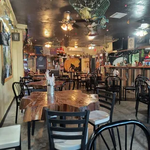 Swamp Monster Dining room.