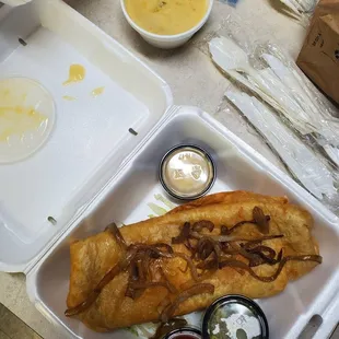 Filty Swamp Monster Burrito,Corn and Shrimp Soup