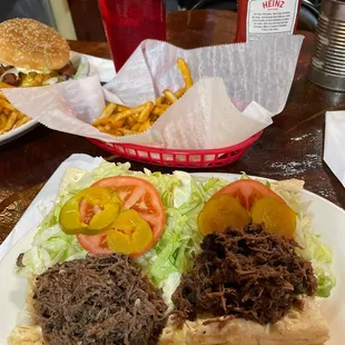 Roast beef poboy. So good!!!   I am very particular and this one made the top of the list.