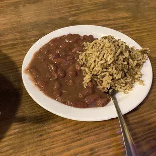 Beans and rice