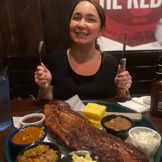 Slow Smoked Bar-B-Que-Pork Ribs