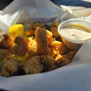a basket of food
