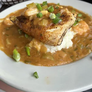 Mahi and Shrimp Orleans