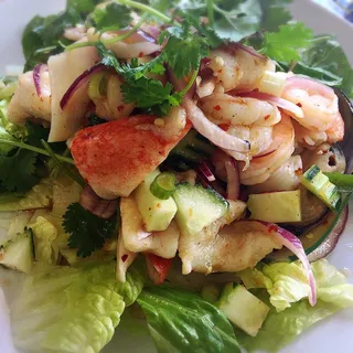Spicy seafood Salad