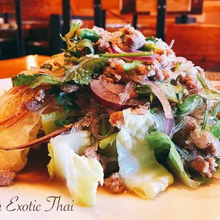 Glass Noodle Larb Salad