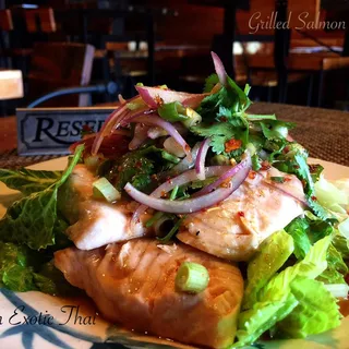 Grilled Salmon Salad