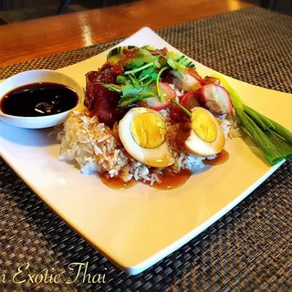 BBQ Pork Over Rice