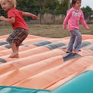 Action Shot being a clown