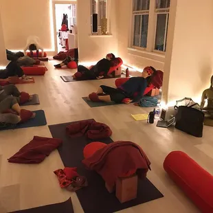 Restorative Yoga at the Uptown Shala