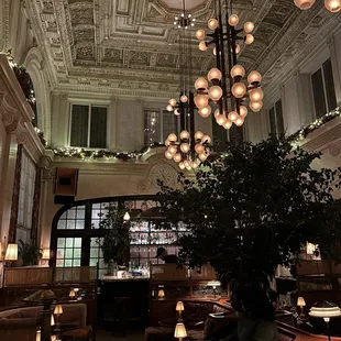 View of the bar &amp; lounge