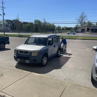 Getting it all set up.