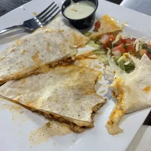 Chicken quesadilla