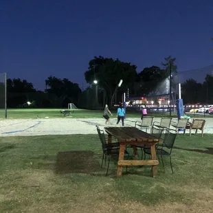 Volleyball court