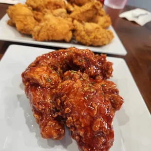 Original Fried Chicken, Sweet &amp; Spicy Fried Chicken