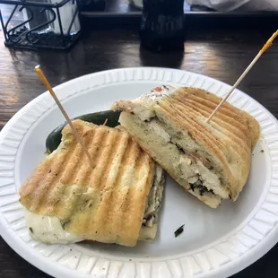 Chicken Pesto Sandwich