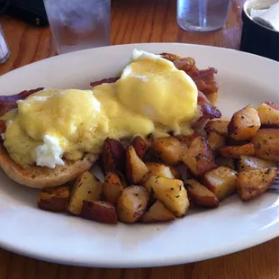 American Benedict (with Bacon instead of Ham)