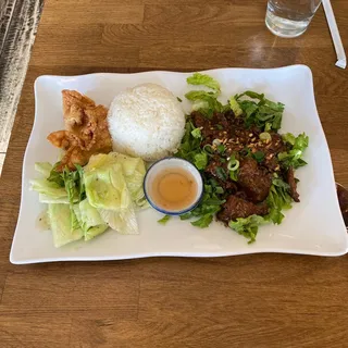 L8. Garlic Pepper Lunch Special