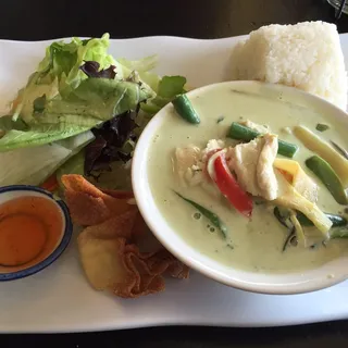 L13. Green Curry Lunch Special