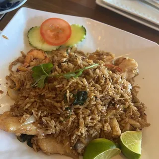 62. Spicy Seafood Fried Rice