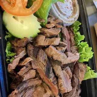 Crying tiger rib eye steak