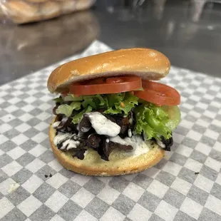 Deluxe Chicken Shroom Sandwich