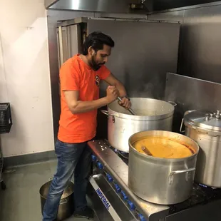 Chef on the ramp..!