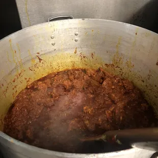 Mutton cooking .!