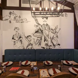 Indoor seating