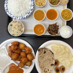 Supreme Thali and Punugulu
