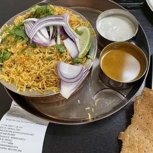 Vijayawada Special Paneer Biryani