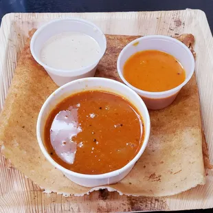 Plain Dosa.